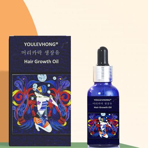 Natural Herbal Scent Hair Growth Oil Nourishes All Hair Types 30ml Content GMP