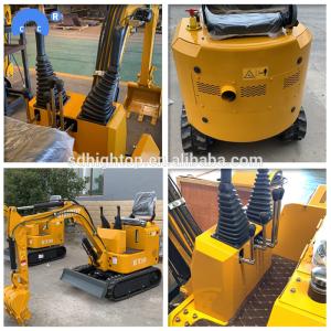 Wholesale 0.8Ton 1 Ton Mini Excavators Ripper Micro Excavator For Garden from china suppliers