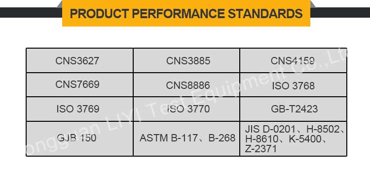 LIYI ASTM B117 Electric Products Salt Resistant Corrosion Corrosive Resistance Salt Spray Testing Apparatus