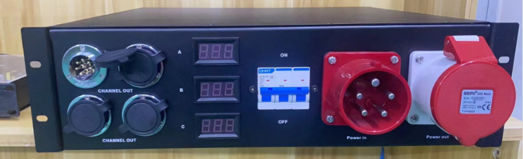 Professional Audio Break-In Box | Stage Direct Box Line Array Electrical Box Hub Distribution Box Audio Signal Distribution Power Manager. Waterproof