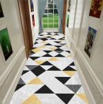 Geometric Abstract Painting Commercial Floor Mat Entrance Corridor Stairway