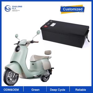 Wholesale CLF LiFePO4 Lithium Battery Packs Customized 12V 24V 36V 48V 60V Electric Motorcycle Battery 30AH 60AH 80AH 120AH For E-Wheelchair/Bike from china suppliers