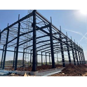 Wholesale Lightweight Building Steel Structure Corrosion Resistant Prefabricated Metal Warehouse from china suppliers