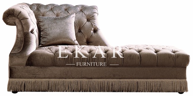 Antique chaise lounge furniture for sale / french wooden chaise lounge MKBN-KD2600-001A