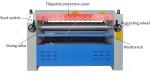 2.2kW Power Double Glue Spreader Roller for 1300mm Plywood Glue Spreading