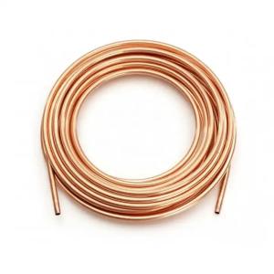 Wholesale ASTM C12200 Air Compressor Copper Pipe H65 H63 H62 Hollow Copper Tube from china suppliers