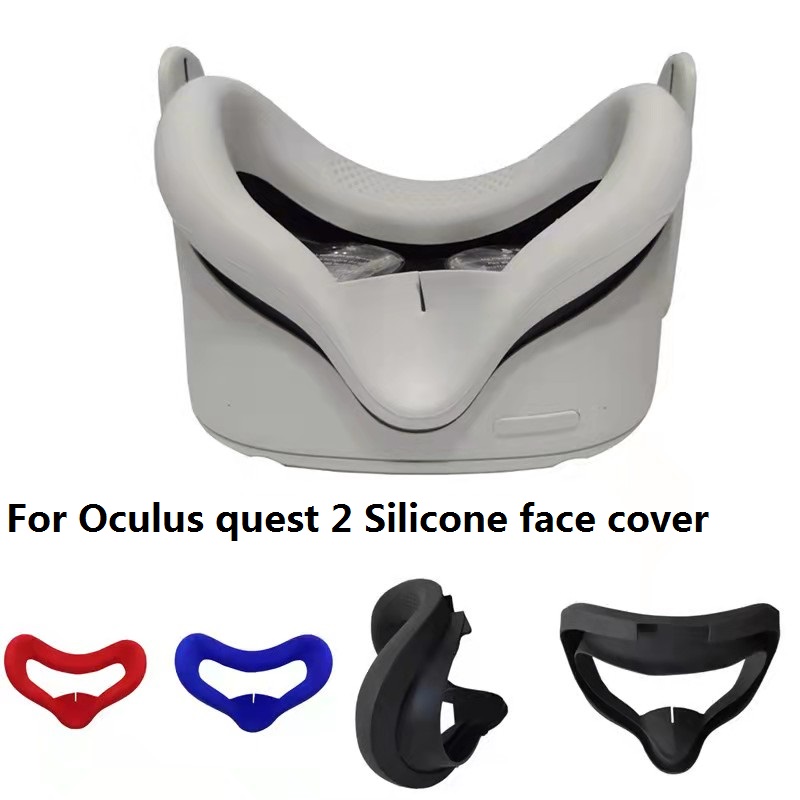 2021 New Facial , sweat-proof and hygienic silicone eye mask face cover eye cover for Oculus Quest 2 VR accessories