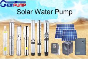 Wholesale Submersible 4 Inch DC48V Solar Powered Irrigation Pump 304 Stainless Steel from china suppliers