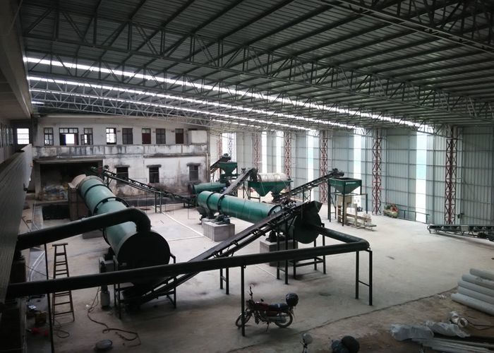 Compost Manure Organic Fertilizer Pellet Machine Ball Type Granular Shape