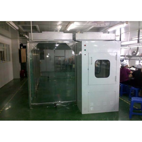 Airtight Interlock Cleanroom Pass Box Transfer Hatch SAS UV Sterilization