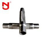 Welded Flexible Braided Hose Stainless Steel Wire Metal Pipe Connector