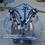 HL-JN07A Cow Portable Milker System with Twin Milking Bucket 25Litre