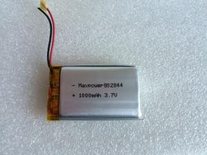 Wholesale 802844 1000mAh 3.7V Lithium Ion Polymer Batteries IEC62133 Medical Device from china suppliers