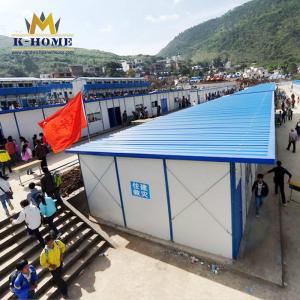 Wholesale Fast Construction Prefab Steel House For Resettlement Housing from china suppliers
