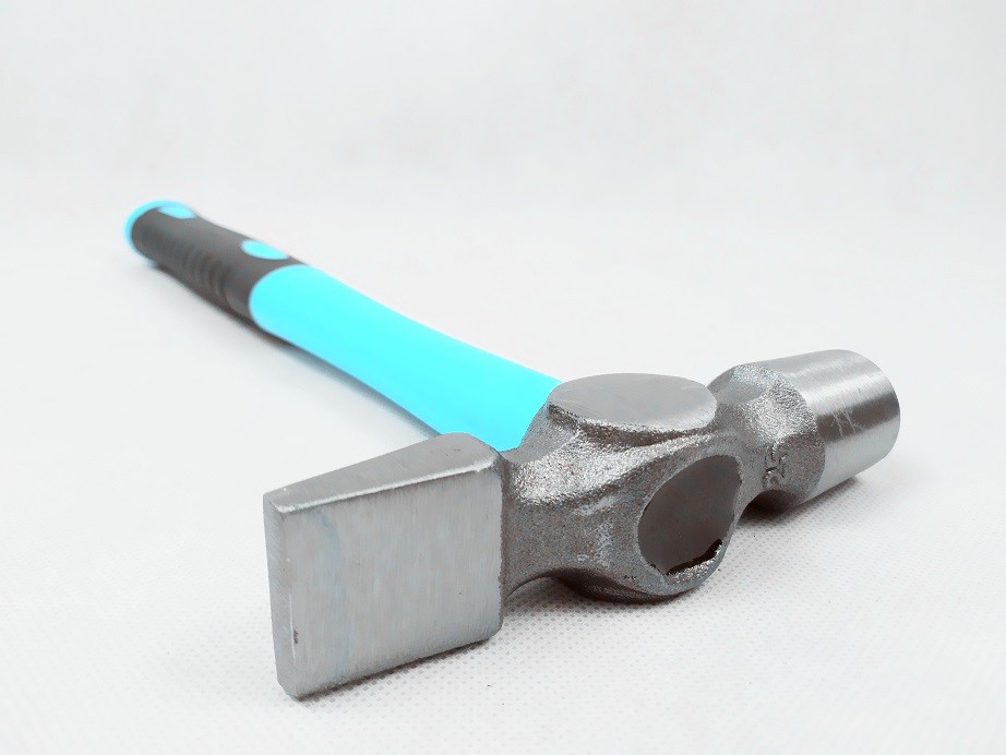 25MM Forged Carbon Steel Materials Cross Pein Hammer With Blue Color Grade A Plastic Handle (XL0176-Blue)
