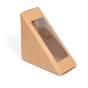 Wholesale Soy Ink Color Printing Sandwich Paper Box , Eco Friendly Packaging For Food Products from china suppliers