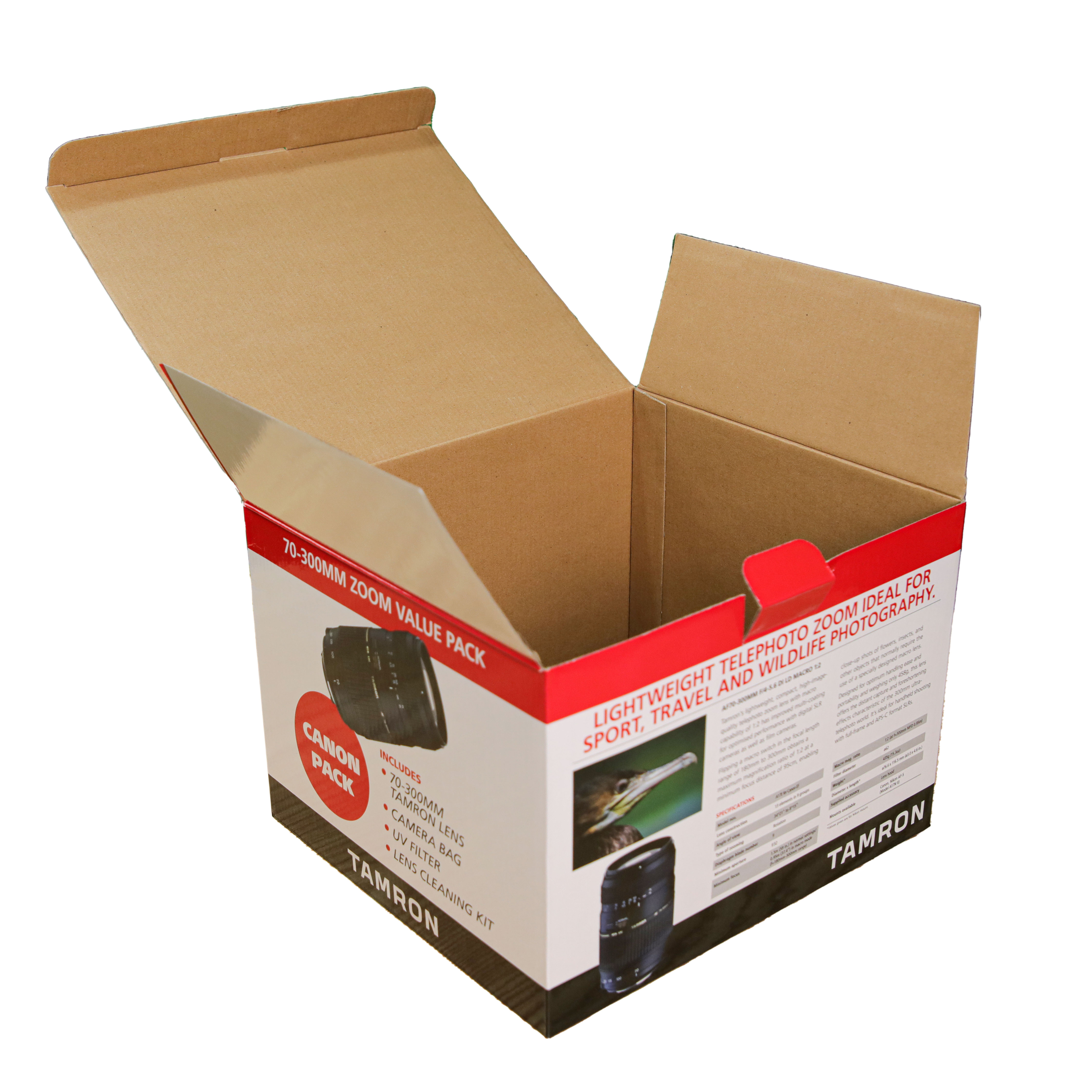Consumer Electronics Folders Customized Rigid Paper Box For LED Light Protection