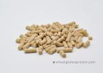 Cylindrical Wheat Gluten Pellet Proteins , 4mm Diameter Pellet For Fish Feed
