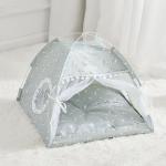 Cat'S Nest Teepee Cat House Semi Enclosed Pet Bed Four Season Dog'S Nest Villa