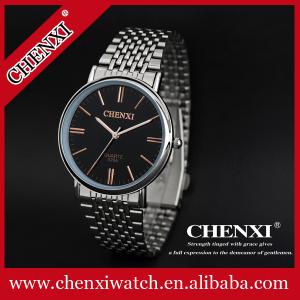 Wholesale 2015 Fashion Wristwatches Jewelry Wholesale Price Cheap Stainless Steel Watches Black White Rose Gold Watches Man from china suppliers