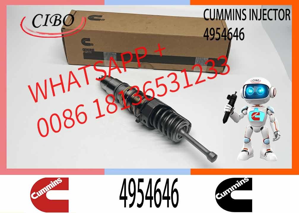 Remanufactured High Quality Common Rail Diesel Fuel Injector 4954645 4954646