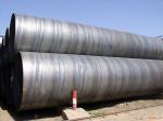 DELLOK Q235B Large diameter spiral welded and black steel pipe SSAW tubes