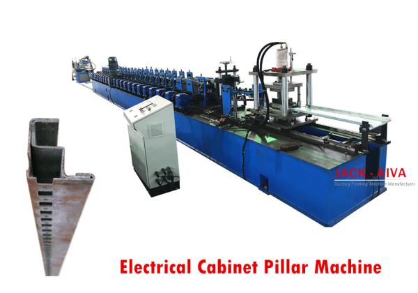 Electrical Cabinet Pillar Product Line, Electrical box Pillar Roll Forming