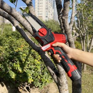 Wholesale 6'' Small Handheld Pruning Chain Saw Electric Cordless Chainsaw Gardening from china suppliers