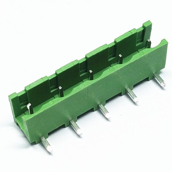 2EDGR terminal blocks 3.81/5.00/5.08/7.62mm ptich header, male pins, shrouded (2