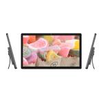 21.5 inch ultra thin indoor wall mounted digital signage advertising player