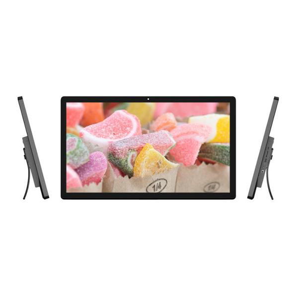 21.5 inch ultra thin indoor wall mounted digital signage advertising player