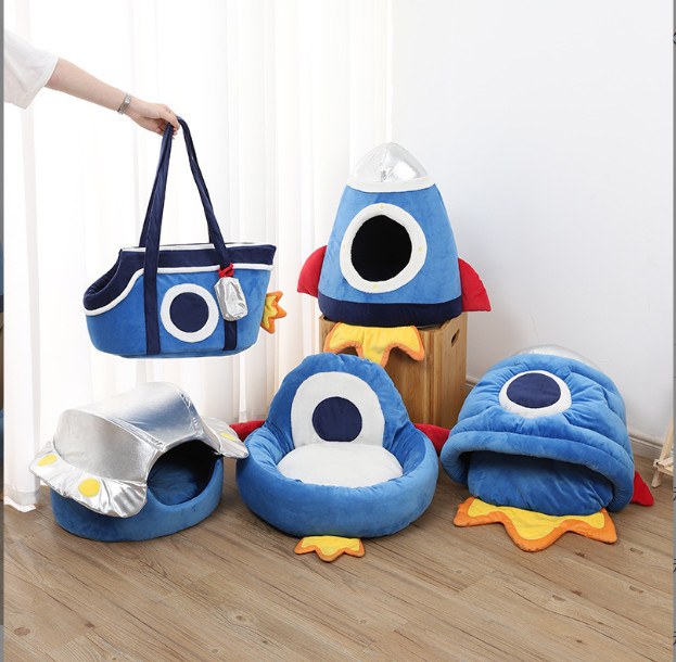 cat sleeping bag bed