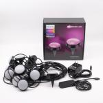 Tuya APP RGBIC Outdoor Lawn Lights Strings Plug 15 Bulbs Wifi
