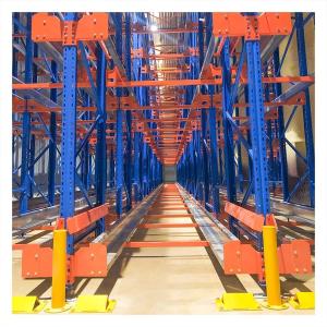 Wholesale Semi Auto Radio Shuttle Pallet Rack and Durable Weight Capacity 300-1500kgs/pallet from china suppliers