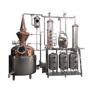 Wholesale 1000L Alcohol Reflux Distillation Equipment for Vodka Gin Rum Whisky in Food Beverage from china suppliers