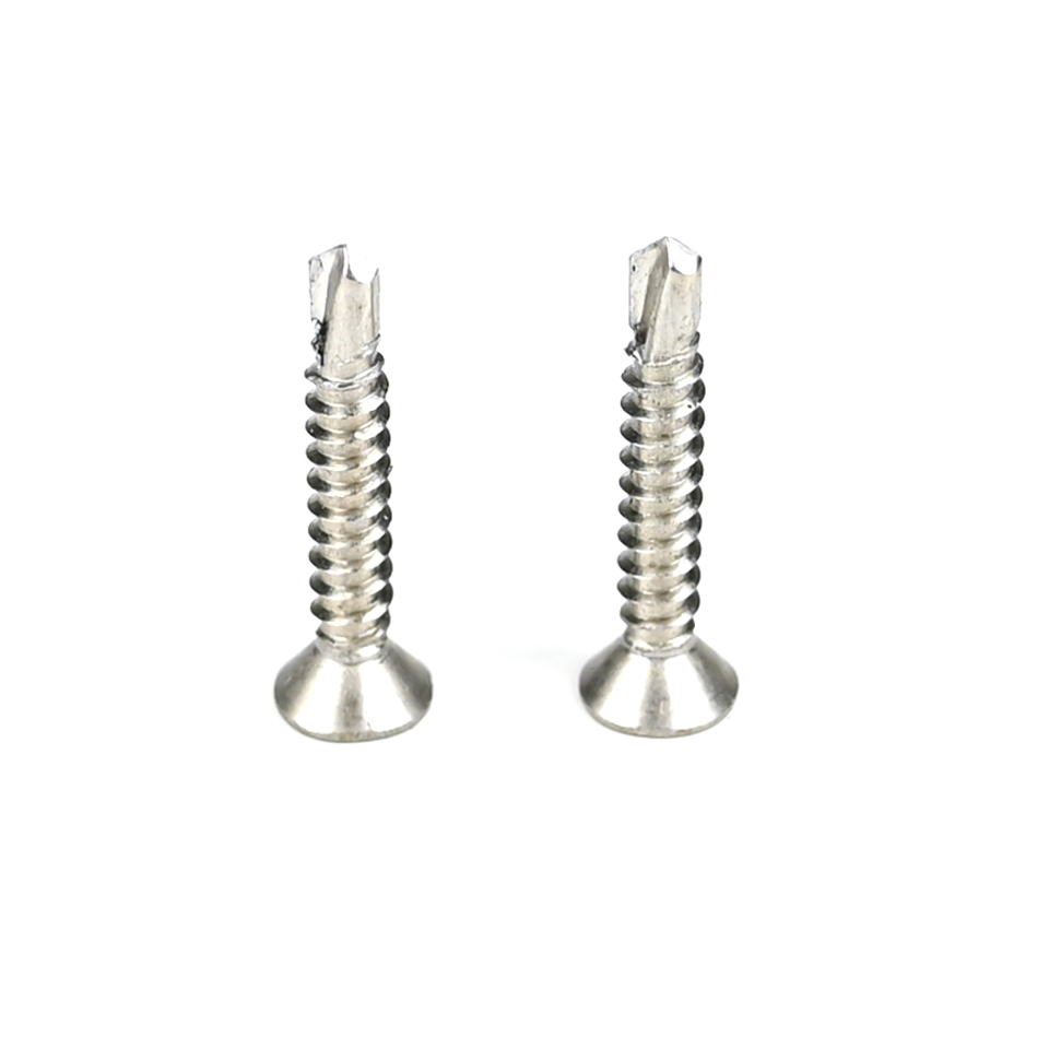 Steel Phillips Cross Recess Countersunk Flat Head Self Drilling Screw for Metal Fastening