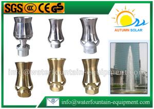 Wholesale Commercial Cascade Fountain Nozzle , Stainless Steel Fountain Nozzles Wind Resistance from china suppliers