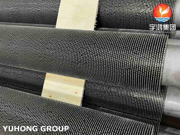 ASTM A213 TP316L Serrated Finned Tube , For Petrochemical And Chemical