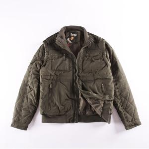 Wholesale Stockpapa Sleeve Detachable Mens Casual Coats For Winter from china suppliers