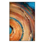 Impressionist Landscape Boat Beach Palette Knife Hand Painted Scenery Oil