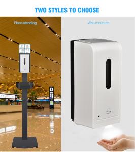 Wholesale Amazon Hot Sale free standing automatic liquid soap dispenser hand sanitizer gel dispenser from china suppliers