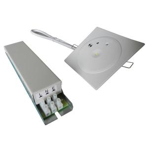 Wholesale Recessed Chargeable Ceiling Emergency Light 1*1W SMD White LED from china suppliers