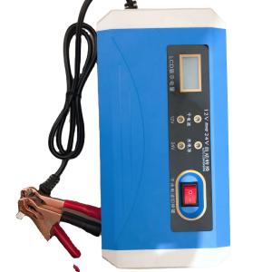 Wholesale CAR CHARGER 15W/10W/7.5W/5W Automatic Identification 110v 220V 240V Intelligent 12V 24V 10A AGM Efb Lead Acid Battery Charger with ABS Shell from china suppliers