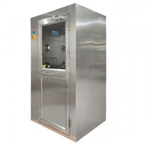 Wholesale SS 201 Air Shower Room Single Sided Blowers 380V 220V With Swing Door from china suppliers
