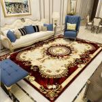 Persian Pattern Polyester Fiber Living Room Floor Carpet Stripping Special Style