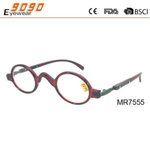Wholesale Round Hot selling reading glasses with metal fashionable frame ,suitable for men and women from china suppliers