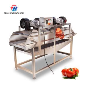 Wholesale OEM Potatoes Orange Fruit Drying Machine Leafy Vegetables Vibrating Air Dryer from china suppliers