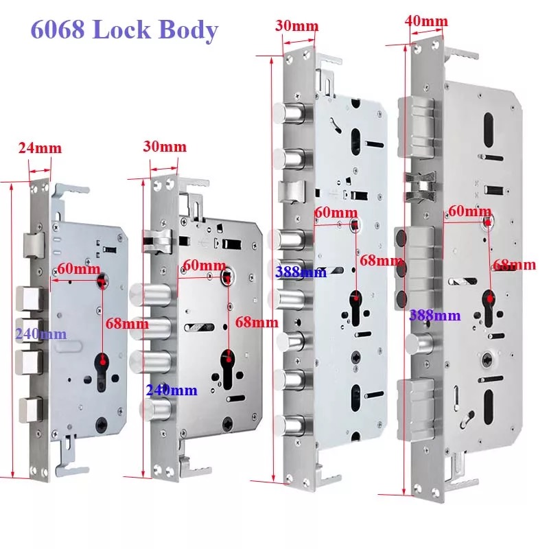 Electronic Mortise 5572 2885 3585 4585 5085 6085 Doorlock Mortise Lock