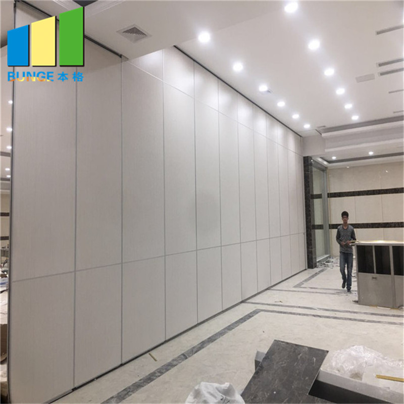 Banquet Soundproof And Acoustic Sliding Partition Walls For Hotel Meeting Room