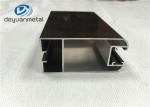 Black Anodizing 10-15um Casement Window Profiles For Construction